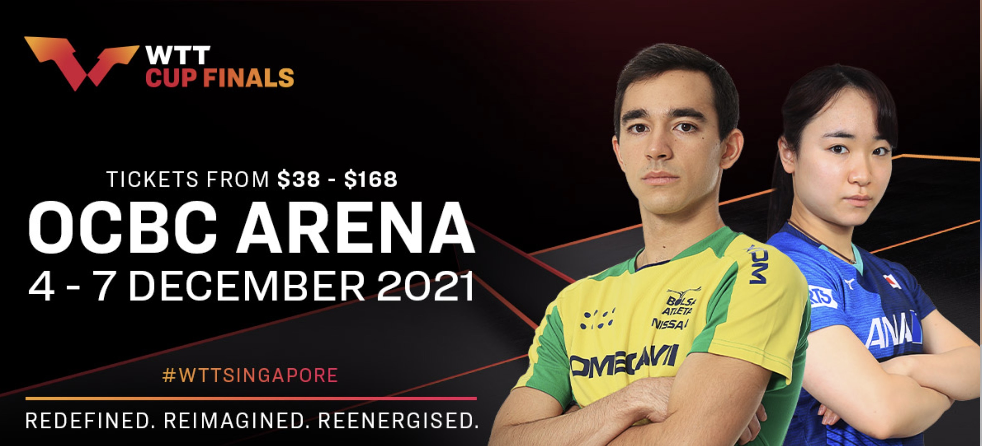 World's Best Table Tennis stars to compete in Singapore, at the